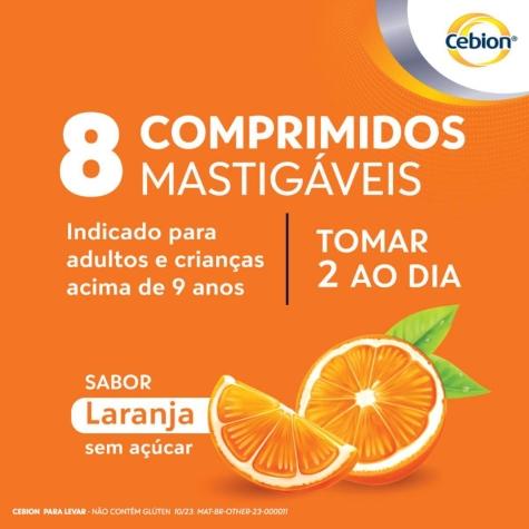 Cebion para Levar 8 Comprimidos Mastigáveis - Imagem 4