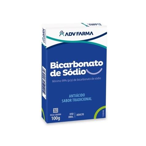 Bicarbonato de Sódio ADV Farma 100g - Imagem 1