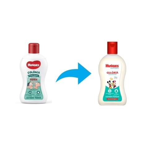 Colônia Infantil Huggies Extra Suave 100ml - Imagem 3