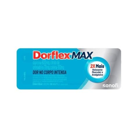 Dorflex Max 4 Comprimidos - Imagem 1