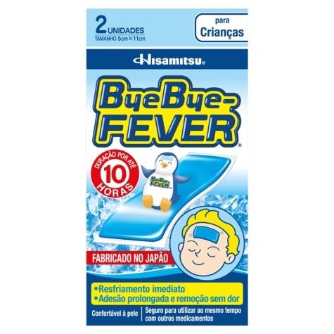 Bye Bye Fever Criança Adesivo 2 Unidades - Imagem 1