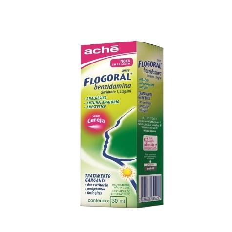 Flogoral Colutório Spray Cereja 1,5mg 30ml - Imagem 2