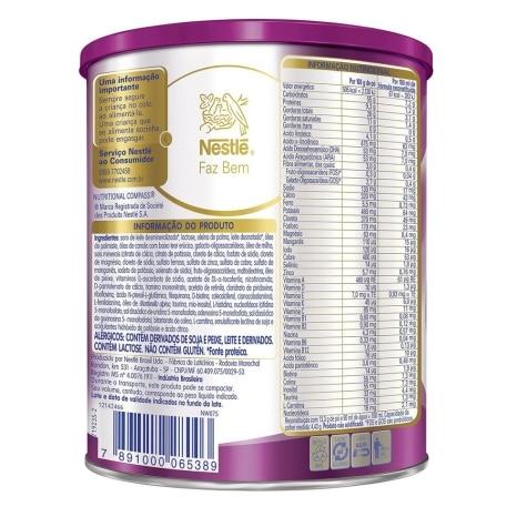 Fórmula Infantil Nan Comfor 1 400g - Imagem 3