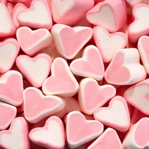 Marshmallows Fini Coração Sabor Morango e Nata 80g - Imagem 2