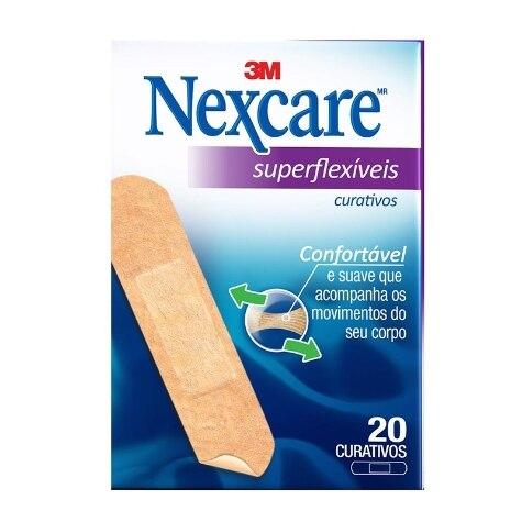 Curativo Nexcare Superflexíveis 20 Unidades - Imagem 1