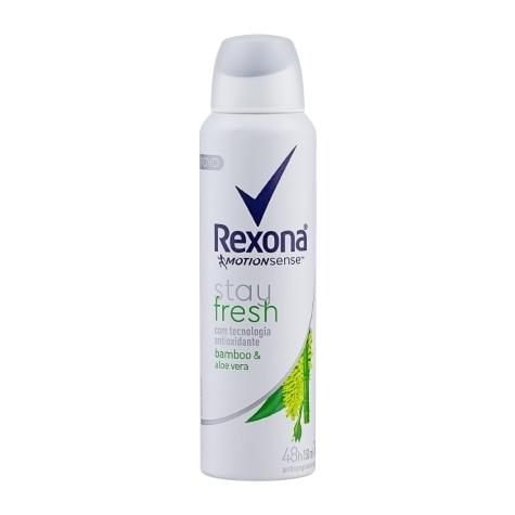 Desodorante Aerossol Rexona Bamboo 72h 150ml - Imagem 1