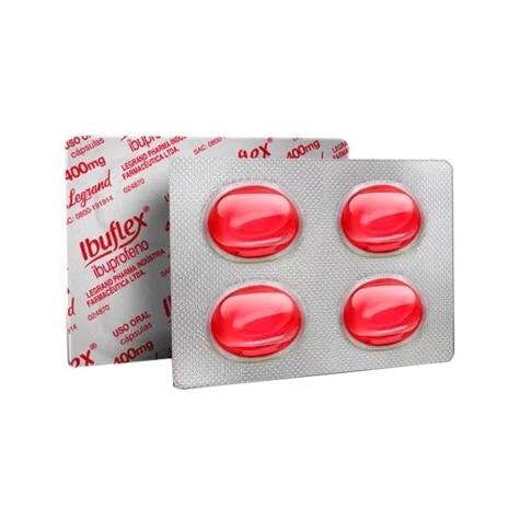 Ibuflex 400mg 4 Cápsulas - Imagem 1
