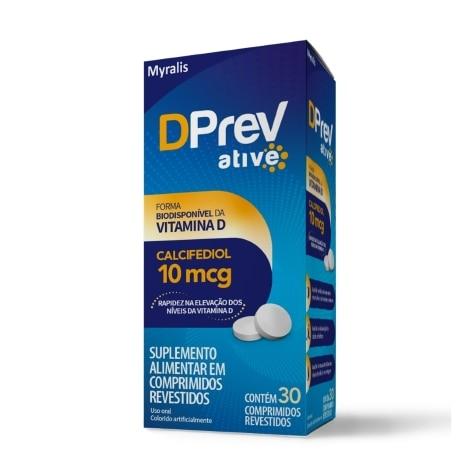 DPrev Ative 10mcg 30 Comprimidos - Imagem 1
