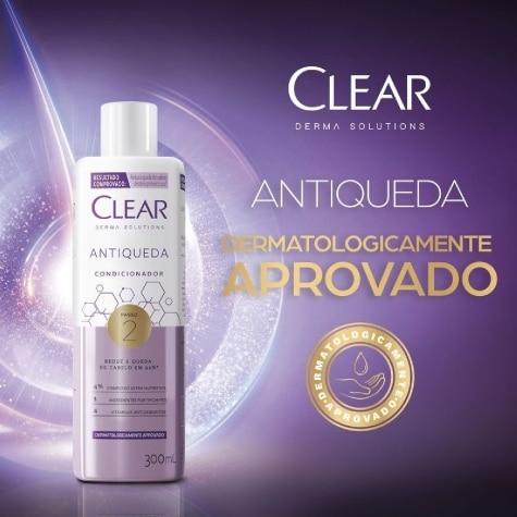 Condicionador Clear Derma Solutions Antiqueda 300ml - Imagem 4