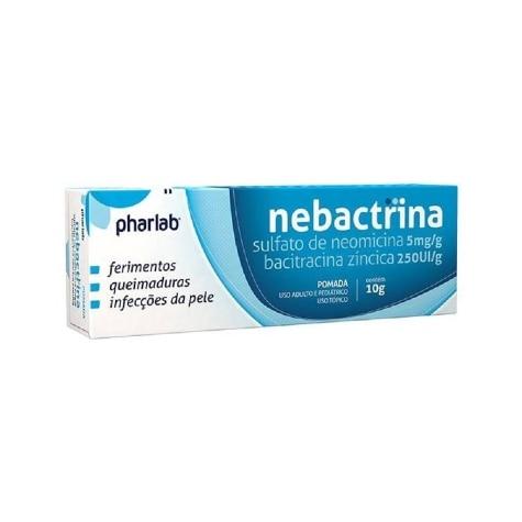 Nebactrina Pomada 5mg + 250UI 10g - Imagem 1