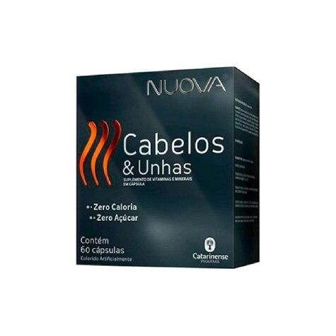 Nuova Cabelos e Unhas Catarinense Pharma 60 Cápsulas - Imagem 2