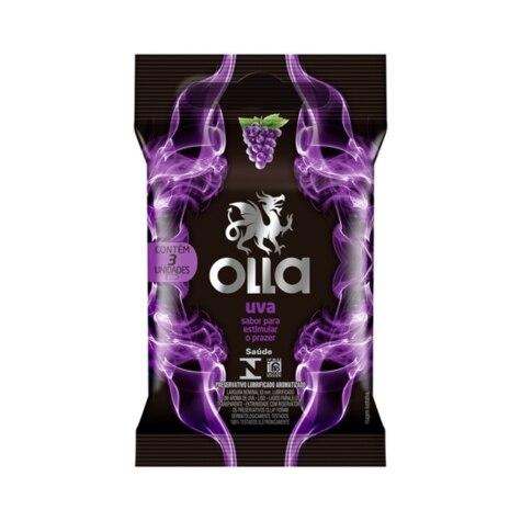 Preservativo Olla Uva 3 Unidades - Imagem 2