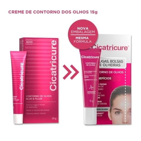 Creme Hidratante Contorno dos Olhos Blur & Filler Cicatricure 15g - Imagem 2