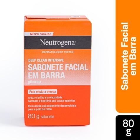 Sabonete em Barra Neutrogena Deep Clean Intensive Facial 80g - Imagem 2