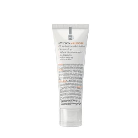 Protetor Solar Facial Neostrata Minesol Oil Control FPS70 Pele Mista a Oleosa Cor Médio Escuro 40g - Imagem 4