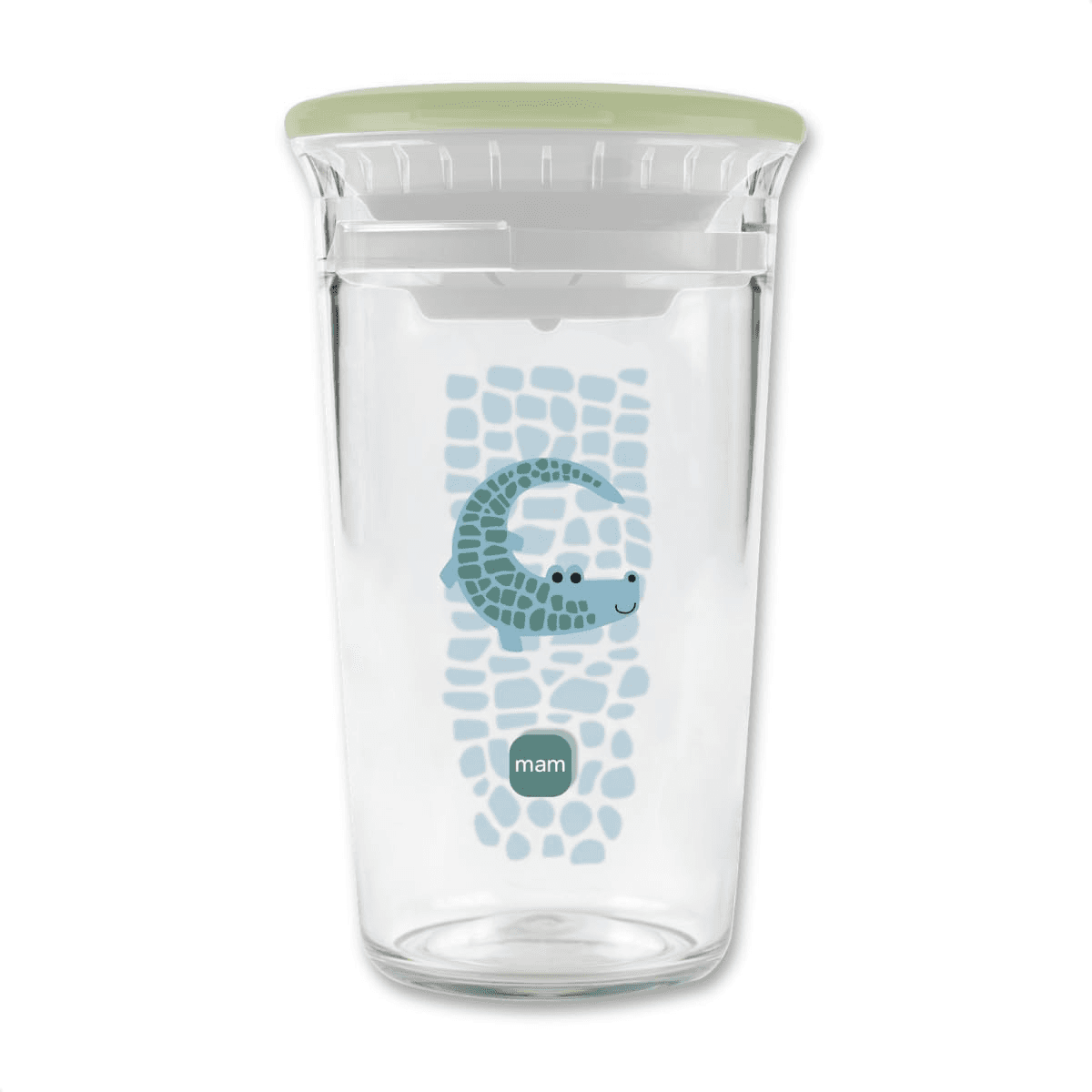 Copo Infantil 360° Fácil de Beber MAM Verde 290ml - Imagem 2