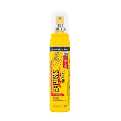 Repelente Spray Exposis Infantil Sem Perfume 100ml - Imagem 1