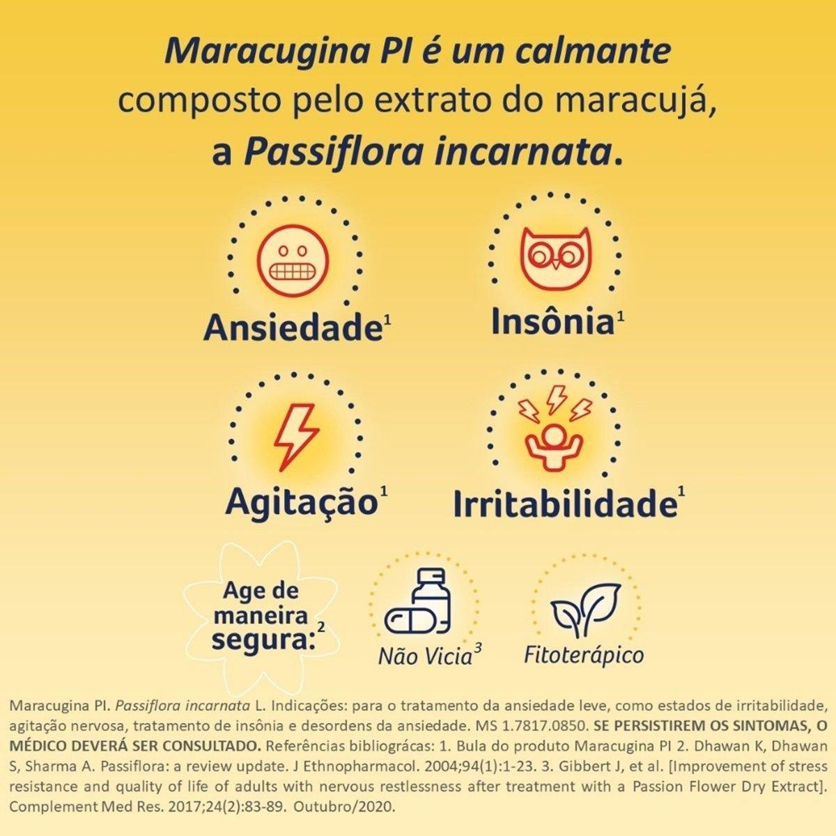 Maracugina PI 420mg 20 Comprimidos Revestidos - Imagem 2