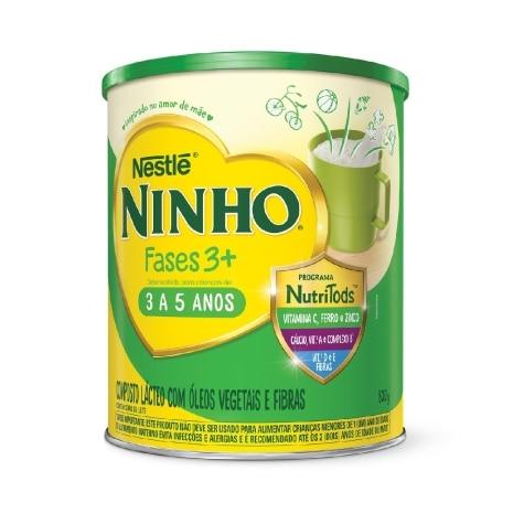 Composto Lácteo Ninho Fases 3+ Prebio 800g - Imagem 1