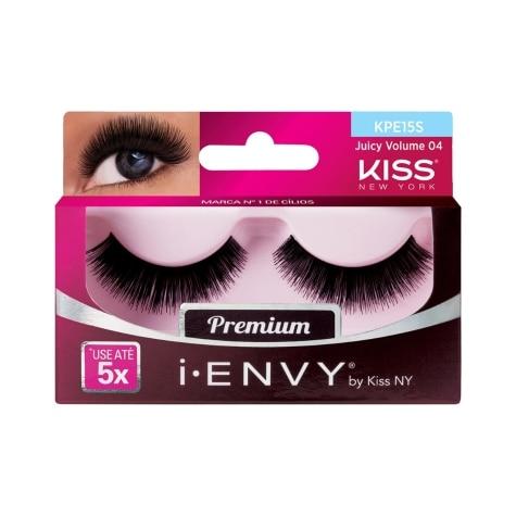 Cílios Postiços Kiss New York I-Envy Premium Juicy Volume 04 - Imagem 1