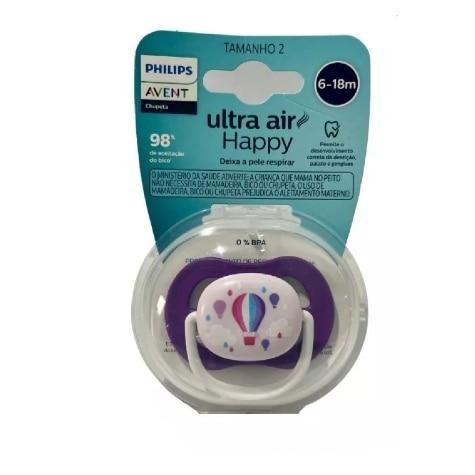 Chupeta Avent Ultra Air Balões 6-18m 1 Unidade - Imagem 4