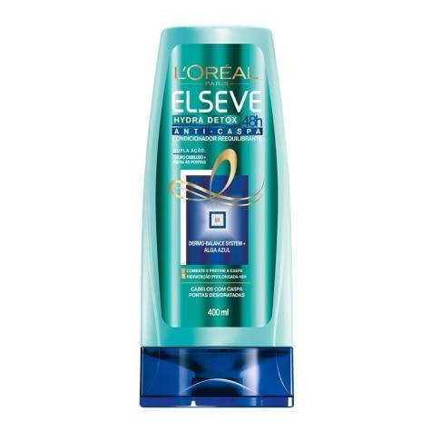 Condicionador Elseve Hydra Detox Anticaspa 400ml - Imagem 1