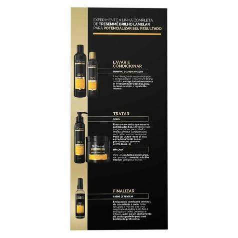 Kit Tresemmé Brilho Lamelar Cabelo Seco Shampoo 350ml + Condicionador 175ml - Imagem 2
