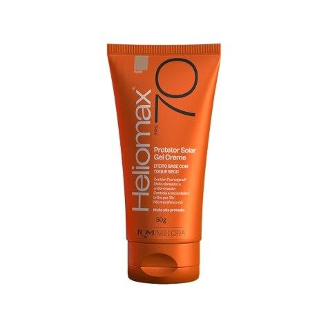Protetor Solar Facial Heliomax FPS70 Gel Creme Cor Claro 50g - Imagem 3