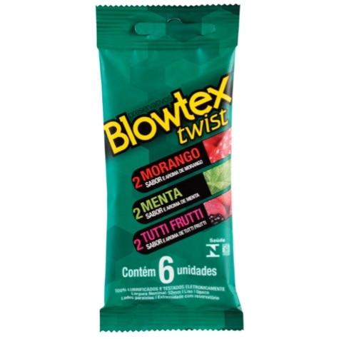 Preservativo Blowtex Twist 6 Unidades - Imagem 1