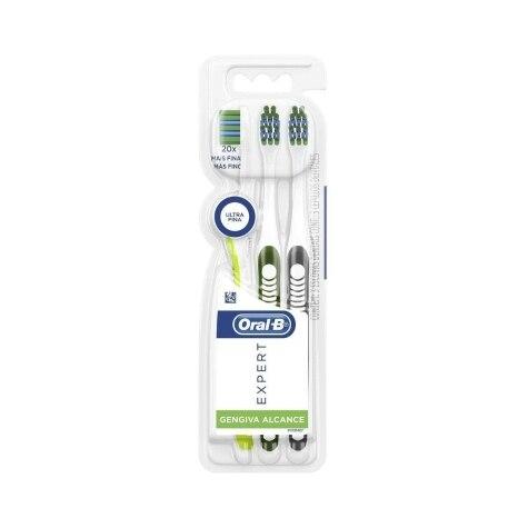 Escova Dental Oral-B Expert Gengiva Alcance 3 Unidades - Imagem 1