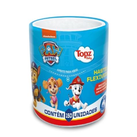 Hastes Flexíveis Topz Patrulha Canina 150 Unidades - Imagem 1