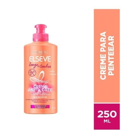 Creme para Pentear Elseve Longo dos Sonhos Cabelo Quebradiço 250ml - Imagem 1