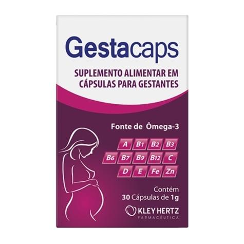 Gestacaps 30 Cápsulas - Imagem 1