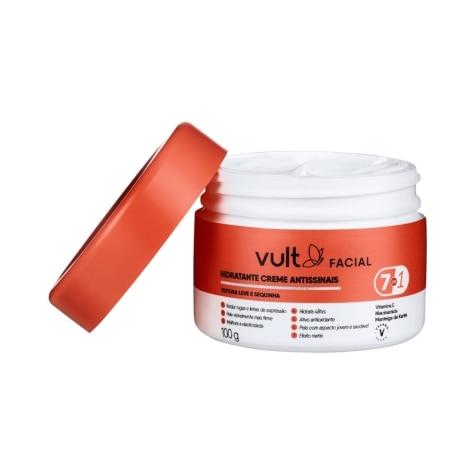Creme Hidratante Facial Vult Antissinais 7 em 1 100g - Imagem 3