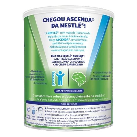Fórmula Infantil Ascenda Sabor Baunilha 364g - Imagem 3