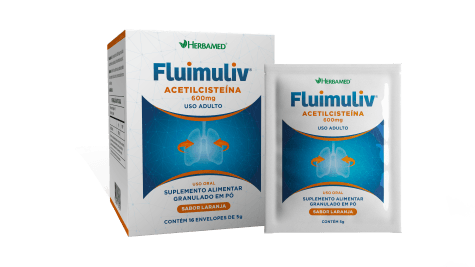 Fluimuliv 600mg 16 Envelopes Sabor Laranja - Imagem 2