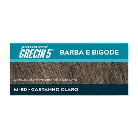 Tonalizante Grecin 5 Barba e Bigode Castanho Claro 1 Unidade - Imagem 3