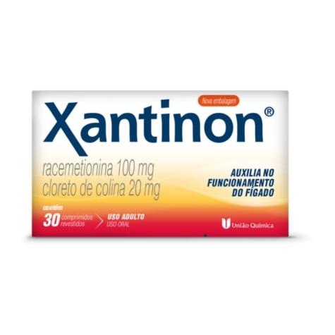 Xantinon 100mg + 20mg 30 Comprimidos Revestidos - Imagem 1