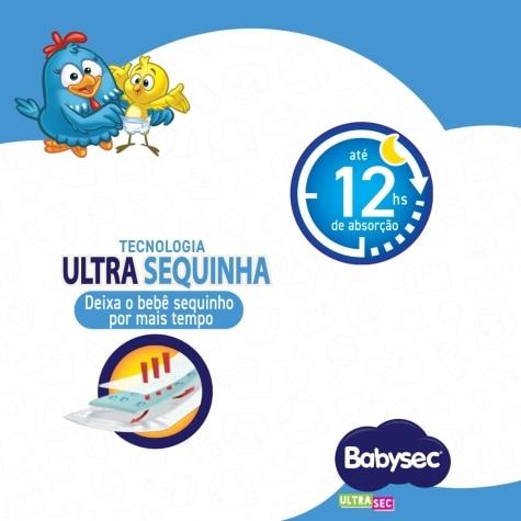 Fralda Babysec Galinha Pintadinha Ultrasec XG 30 Unidades - Imagem 4