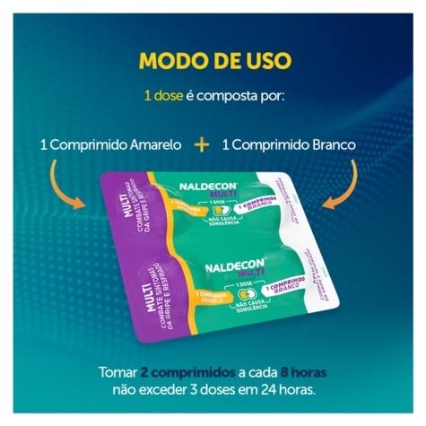 Naldecon Multi 4 Comprimidos - Imagem 3