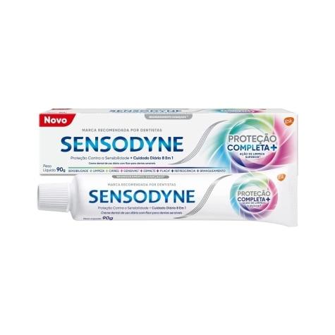 Creme Dental Sensodyne Proteção Completa+ 90g - Imagem 2
