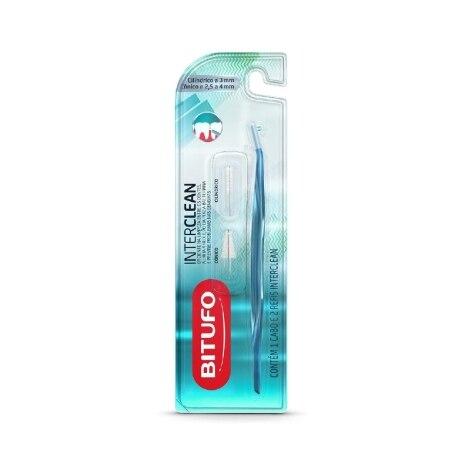 Escova Interdental Bitufo Interclean + 2 Refis - Imagem 1
