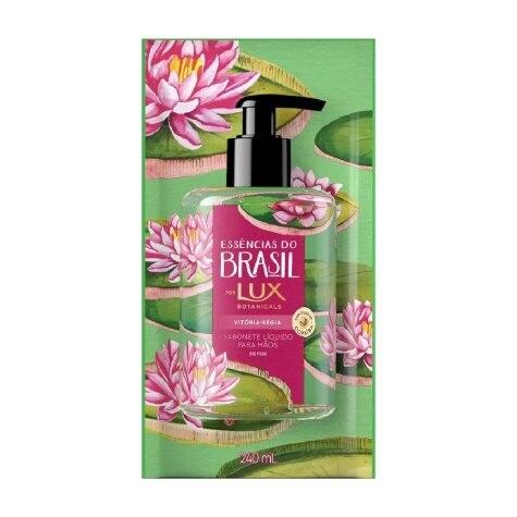 Sabonete Líquido para as Mãos Lux Essências do Brasil Vitória Régia Refil 240ml - Imagem 1