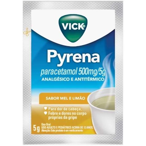 Vick Pyrena Mel e Limão 500mg 5g - Imagem 1