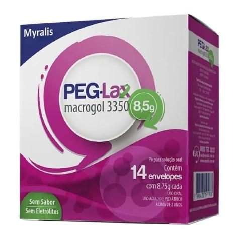 PEG-Lax 8,5g Sem Sabor 14 Envelopes - Imagem 1