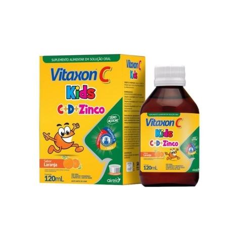 Vitaxon C Kids Sabor Laranja 120ml - Imagem 1