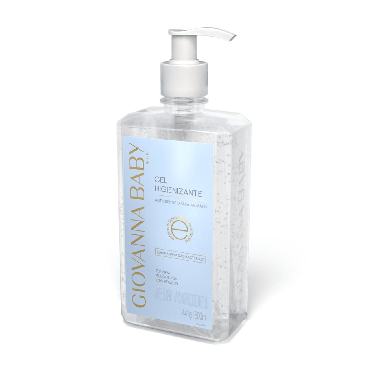 Álcool em Gel Higienizante Giovanna Baby Blue 500ml - Imagem 2
