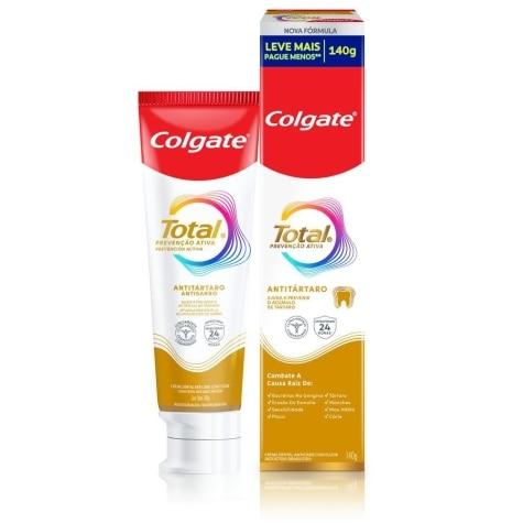 Creme Dental Colgate Total 12 Anti-Tártaro 140g - Imagem 1