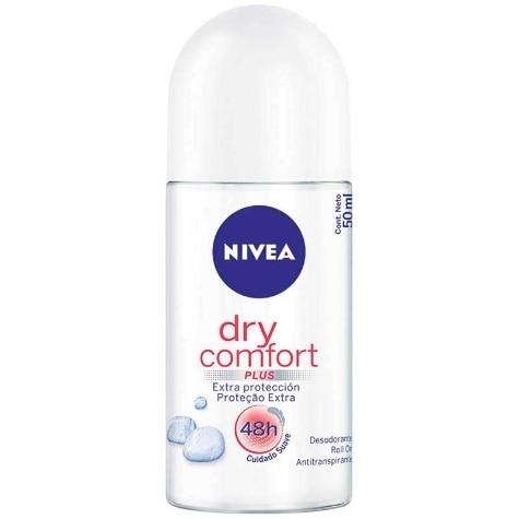 Desodorante Roll-on Nivea Dry Confort 72h 50ml - Imagem 1