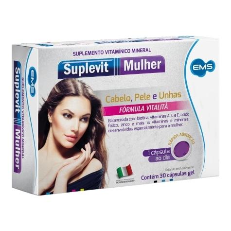 Suplevit Mulher 30 Cápsulas - Imagem 1